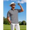 imageAPTRO Mens Polo Shirt Short Sleeve Performance Golf Shirts Moisture Wicking Dry Fit Casual QuickDry TShirt039 Dark Grey