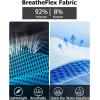 imageAPTRO Mens Swim Trunks 9 inch Bathing Suit Swim Board Shorts Quick Drying Beach Shorts with Zipper PocketsA03 Blue