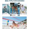 imageAPTRO Mens Swim Trunks with Compression Liner 5 Inch Bathing Suit Beach SwimsuitsG5black