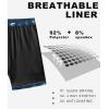 imageAPTRO Mens Swim Trunks with Compression Liner 5 Inch Bathing Suit Beach SwimsuitsH4green Palmnavy