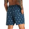 imageAPTRO Mens Swim Trunks with Compression Liner 5 Inch Bathing Suit Beach SwimsuitsH4green Palmnavy