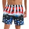 imageAPTRO Mens Swim Trunks with Compression Liner 5 Inch Bathing Suit Beach SwimsuitsI5flag