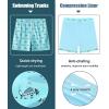 imageAPTRO Mens Swim Trunks with Compression Liner 5 Inch Bathing Suit Beach SwimsuitsI6fish