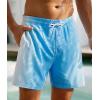 imageAPTRO Mens Swim Trunks with Compression Liner 5 Inch Bathing Suit Beach SwimsuitsM06blue