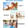 imageAPTRO Mens Swim Trunks with Compression Liner 5 Inch Bathing Suit Beach SwimsuitsM06blue