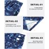 imageAPTRO Mens Swim Trunks with Compression Liner 5 Inch Bathing Suit Beach SwimsuitsM7navy Flamingo