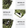 imageAPTRO Mens Swim Trunks with Compression Liner 5 Inch Bathing Suit Beach SwimsuitsYellow