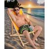 imageAPTRO Mens Swim Trunks with Compression Liner 5 Inch Bathing Suit Beach SwimsuitsYellow