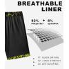 imageAPTRO Mens Swim Trunks with Compression Liner 5 Inch Bathing Suit Beach SwimsuitsYellow