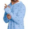 imageAPTRO Mens UPF 50 Sun Protection Long Sleeve Hoodie Shirts UV Outdoor Fishing Shirts SPF Rash Guard Shirts for MenMs08 Blue Fish