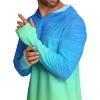 imageAPTRO Mens UPF 50 Sun Protection Long Sleeve Hoodie Shirts UV Outdoor Fishing Shirts SPF Rash Guard Shirts for MenMs13 Green