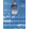 imageAPTRO Mens UPF 50 Sun Protection Long Sleeve Hoodie Shirts UV Outdoor Fishing Shirts SPF Rash Guard Shirts for MenMs15 Gradient Grey
