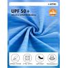 imageAPTRO Mens UPF 50 Sun Protection Long Sleeve Hoodie Shirts UV Outdoor Fishing Shirts SPF Rash Guard Shirts for MenMs16 Gradient Blue
