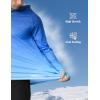 imageAPTRO Mens UPF 50 Sun Protection Long Sleeve Hoodie Shirts UV Outdoor Fishing Shirts SPF Rash Guard Shirts for MenMs16 Gradient Blue