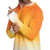 imageAPTRO Mens UPF 50 Sun Protection Long Sleeve Hoodie Shirts UV Outdoor Fishing Shirts SPF Rash Guard Shirts for MenMs16 Orange
