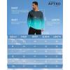 imageAPTRO Mens UPF 50 Sun Protection Long Sleeve Hoodie Shirts UV Outdoor Fishing Shirts SPF Rash Guard Shirts for MenMs17 Gradient Green