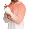 imageAPTRO Mens UPF 50 Sun Protection Long Sleeve Hoodie Shirts UV Outdoor Fishing Shirts SPF Rash Guard Shirts for MenMs18 Gradient Orange
