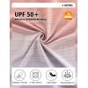 imageAPTRO Mens UPF 50 Sun Protection Long Sleeve Hoodie Shirts UV Outdoor Fishing Shirts SPF Rash Guard Shirts for MenMs18 Gradient Orange