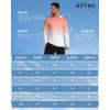 imageAPTRO Mens UPF 50 Sun Protection Long Sleeve Hoodie Shirts UV Outdoor Fishing Shirts SPF Rash Guard Shirts for MenMs18 Gradient Orange