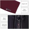 imageAPTRO Mens Wool Trench Coat Winter Hoodie Coat Premium Business Wool JacketHoodie Wine