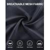 imageMens Athletic TShirt Performance Gym Shirt Quick Dry Moisture Wicking Running Workout Short Sleeve TopsBlack