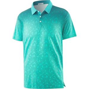 imageAPTRO Mens Polo Shirt Short Sleeve Performance Golf Shirts Moisture Wicking Dry Fit Casual QuickDry TShirt036 Green