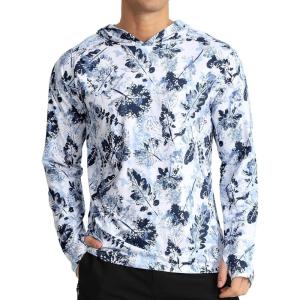 imageAPTRO Mens UPF 50 Sun Protection Long Sleeve Hoodie Shirts UV Outdoor Fishing Shirts SPF Rash Guard Shirts for MenMs06 Blue02