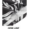 imageAPTRO Mens Hawaiian Shirt Short Sleeve Tropical Vacation Button Down Beach Floral Palm ShirtsHw024monstera Black