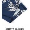 imageAPTRO Mens Hawaiian Shirt Short Sleeve Tropical Vacation Button Down Beach Floral Palm ShirtsHw024monstera Navy