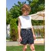 imageAPTRO Boys Swim Trunks with Compression Liner Beach Shorts Quick Dry Bathing Suits SwimwearS05black