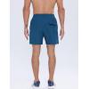 imageAPTRO Mens Swim Trunks 5 inch Board Shorts Quick Dry Bathing Suits with Mesh Lining Beach Swim Shorts with Zipper PocketsPeacock Blue