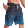 imageAPTRO Mens Swim Trunks 9quot Quick Dry Swimsuits Beach Bathing Suits Swim Shorts Mesh LinerA11 Blue