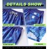 imageAPTRO Mens Swim Trunks 9quot Quick Dry Swimsuits Beach Bathing Suits Swim Shorts Mesh LinerA12 Palmblue