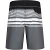 imageAPTRO Mens Swim Trunks 9quot Quick Dry Swimsuits Beach Bathing Suits Swim Shorts Mesh LinerA14 Stripes Grey