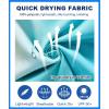 imageAPTRO Mens Swim Trunks 9quot Quick Dry Swimsuits Beach Bathing Suits Swim Shorts Mesh LinerB18 Water Ripple