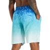imageAPTRO Mens Swim Trunks 9quot Quick Dry Swimsuits Beach Bathing Suits Swim Shorts Mesh LinerB18 Water Ripple