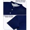 imageAPTRO Mens Henley Shirts Short Sleeve MoistureWicking Athletic Shirt with 4Way Stretch Quick Dry Button Up Casual Top018 Blue