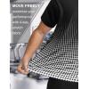 imageAPTRO Mens Henley Shirts Short Sleeve MoistureWicking Athletic Shirt with 4Way Stretch Quick Dry Button Up Casual Top021 Black
