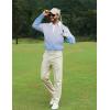 imageAPTRO Long Sleeve Polo Shirts for Men Performance Golf Shirt Dry Fit Moisture Wicking Fashion Print TShirt121 Blue