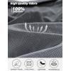 imageAPTRO Long Sleeve Polo Shirts for Men Performance Golf Shirt Dry Fit Moisture Wicking Fashion Print TShirtGradient Black Gray