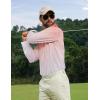 imageAPTRO Long Sleeve Polo Shirts for Men Performance Golf Shirt Dry Fit Moisture Wicking Fashion Print TShirtOrange