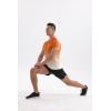 imageAPTRO Mens Athletic TShirts Quick Dry Running Workout Shirts Short Sleeve Activewear Crew Neck Gym Tee TopsOrange