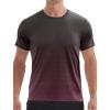imageAPTRO Mens Athletic TShirts Quick Dry Running Workout Shirts Short Sleeve Activewear Crew Neck Gym Tee TopsWine Red
