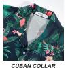 imageAPTRO Mens Hawaiian Shirt Short Sleeve Tropical Vacation Button Down Beach Floral Palm Shirts034 Navy Monstera