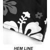 imageAPTRO Mens Hawaiian Shirt Short Sleeve Tropical Vacation Button Down Beach Floral Palm ShirtsHibiscus Black
