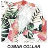 imageAPTRO Mens Hawaiian Shirt Short Sleeve Tropical Vacation Button Down Beach Floral Palm ShirtsHibiscus Pink