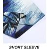 imageAPTRO Mens Hawaiian Shirt Short Sleeve Tropical Vacation Button Down Beach Floral Palm ShirtsPalm066