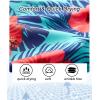 imageAPTRO Mens Hawaiian Shirt Short Sleeve Tropical Vacation Button Down Beach Floral Palm ShirtsRed Flower