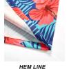 imageAPTRO Mens Hawaiian Shirt Short Sleeve Tropical Vacation Button Down Beach Floral Palm ShirtsRed Flower