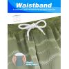 imageAPTRO 2 in 1 Mens Swim Trunks 5quot Quick Dry Swim Shorts Bathing Suit Swim Trunks with Zipper PocketsW04army Green